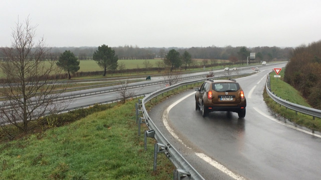 Carambolage en Vendée. Réouverture de la 2x2 La Roche - Les Sables