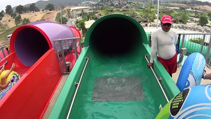 Spiral Tube Water Slide at RamaYana Water Park