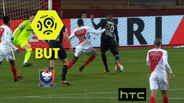 But Hervé BAZILE (90ème +4) / AS Monaco - SM Caen - (2-1) - (ASM-SMC) / 2016-17