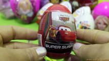GIANT Kinder SURPRISE EGG Biggest Barbie Cars 2 Toy Story HELLO KITTY spiderman Disney eggs Thomas