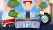 Feuerwehrauto & Polizeiauto | Pipo und sein Abschleppwagen I Cartoons für Kinder die Minec