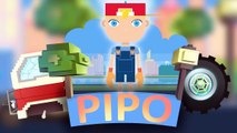 Feuerwehrauto & Polizeiauto | Pipo und sein Abschleppwagen I Cartoons für Kinder die Minec