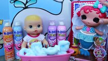 Lalaloopsy Baby MERMAID Bath Toy Mr Bubble Bath Foam Hair Design Baby Alive Surprise Foam Bath Toys