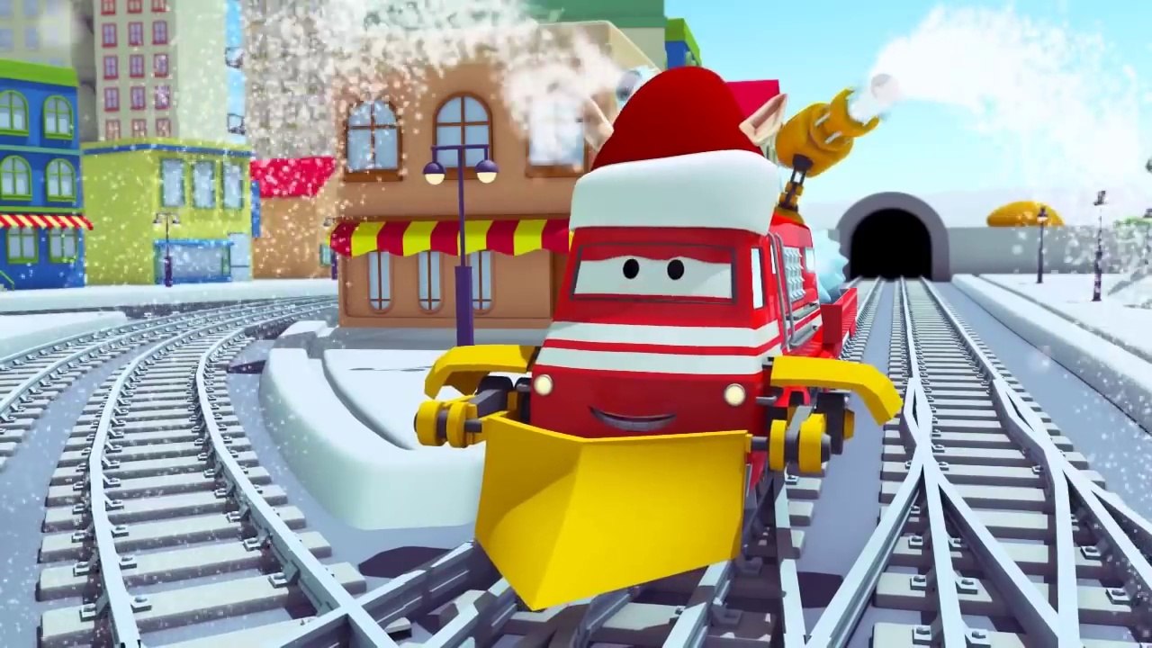 РОЖДЕСТВО В АВТОМОБИЛЬНОМ ГОРОДЕ Мультфильм для детей