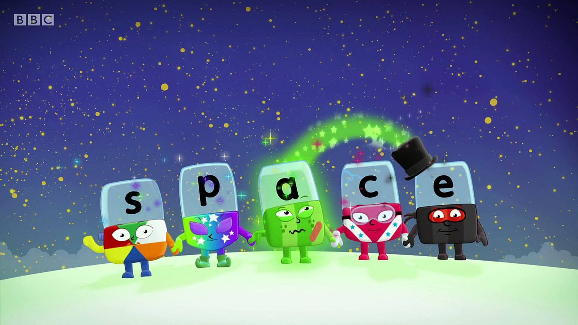 Space Cartoon Cbeebies