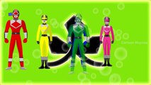 Power Rangers Finger Family | Power Rangers Cartoon | Finger Family Song | Cartoon Rhyme