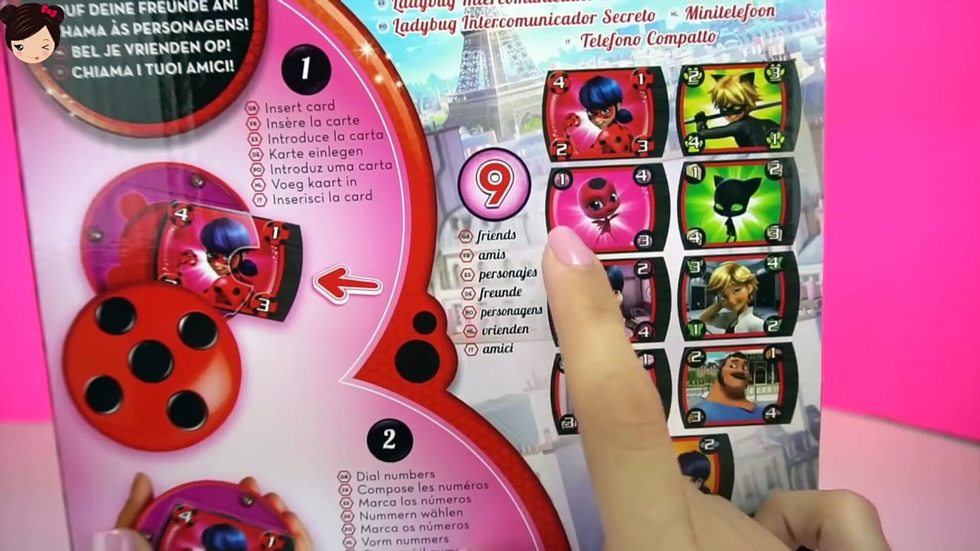 Juguetes de Prodigiosa Ladybug - Bolso Marinette, Yoyo, Miraculous Aretes -  Juguetes de Titi - Dailymotion Video