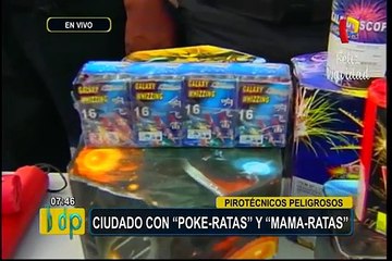 Sucamec: ferias autorizadas para la venta de pirotécnicos