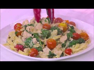 مكرونة بالسبانخ والمشروم - بولة جيلي بالاناناس والمانجو | مطبخ تورنيدو حلقة كاملة