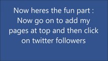 how to get 1000  twitter followers free