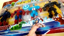 Light Super hero Mashers adventure , hulk, iron man, captain america, superman, thor, batman
