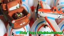 Kinder Surprise Cars 2 Mater Disney Planes Kinder Joy Surprise Eggs
