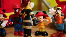 Spiderman amp Mickey Mouse Fire School DisneyCarToys Lego Duplo Spider Man KidKraft Fire Doll