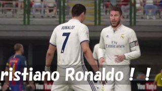 FIFA17 Barcelona vs RealMadrid 【El Clasico】