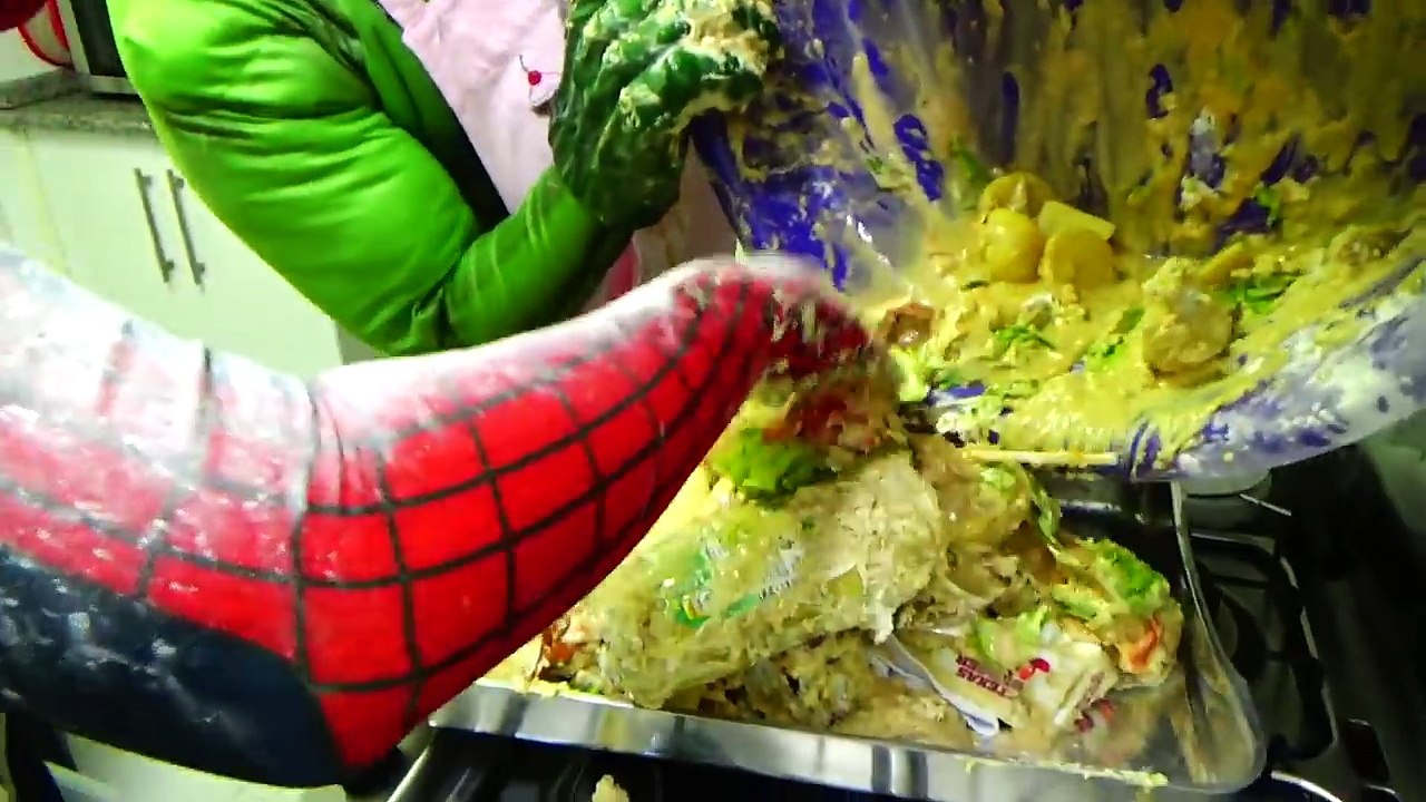 Pig Frozen Elsa vs Spiderman with Joker & Hulk - Fun Superheroes Movie In Real Life-MIZjrxoc5Yk