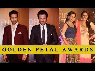 Anil Kapoor, Madhuri Dixit, Karan Johar, Huma Qureshi At Golden Petal Awards 2013