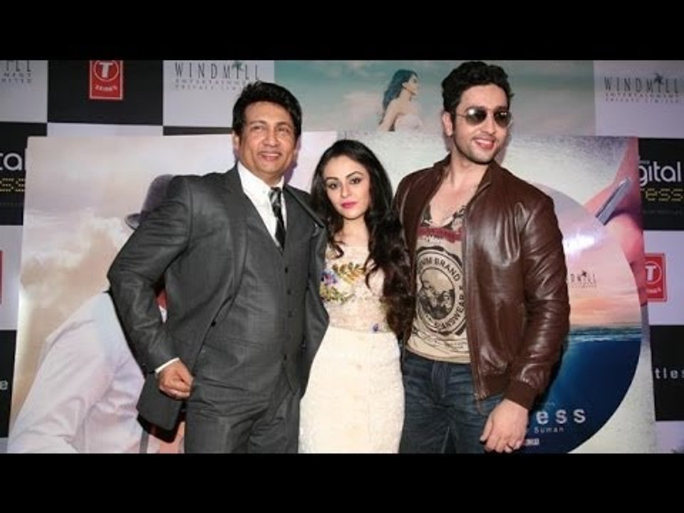 Shekhar Suman, Adhyayan Suman, Ariana Ayam And Sachin Tendulkar At The 'Heartless' Music Launch