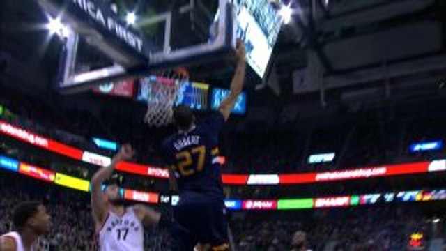 Dunk of the Night - Rudy Gobert