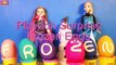 Frozen Play Doh Surprise Eggs Disney Princess Elsa, Anna & Olaf Toys | Huevos Sorpresa de Plastilina