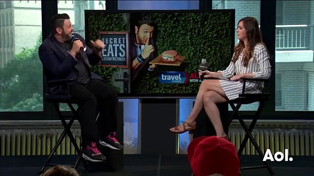 Adam Richman Discusses the Concept of Secret Eats with Adam Richman BUILD Series