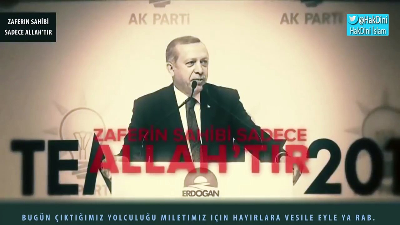 Mülkün Sahibi Allahtır!! - Recep Tayyip Erdoğan
