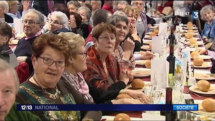 Limoges : les seniors ont leur repas de Noël