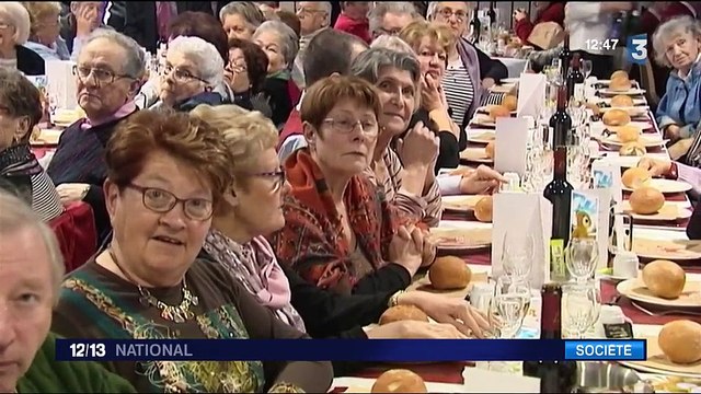 Limoges : les seniors ont leur repas de Noël