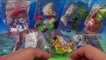 2004 DISNEY PIXAR McDONALDS SET OF 8 HAPPY MEAL KIDS TOYS with WOODY SULLY BUZZ NEMO and MORE