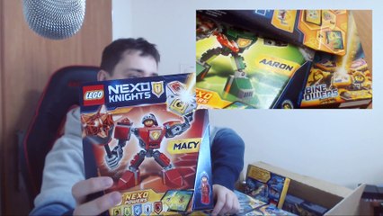 LEGO NEXO KNIGHTS 2016 DISNEY KRAINA LODU FROZEN ZIMA WINTER 2016 OPENING OTWIERANIE KLOCKI LEGO