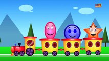 Five Little Shapes | Nursery Rhymes | Shape Song