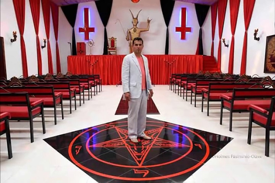 LUCIFER'S CHURCH OPENS UP IN COLUMBIA FILLED WITH SATANIC ILLUMINATI SYMBOLS! In Hindi