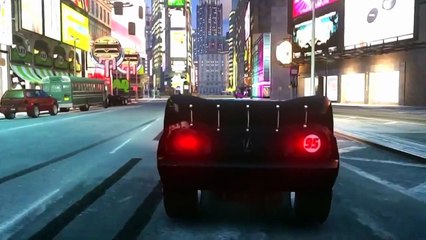 Spiderman Kids Songs ♪ The Farmer in the Dell ♪ Green Lightning McQueen Songs