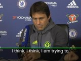Conte's microphone problems
