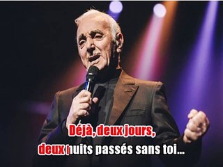 Charles Aznavour - Déjà KARAOKE / INSTRUMENTAL