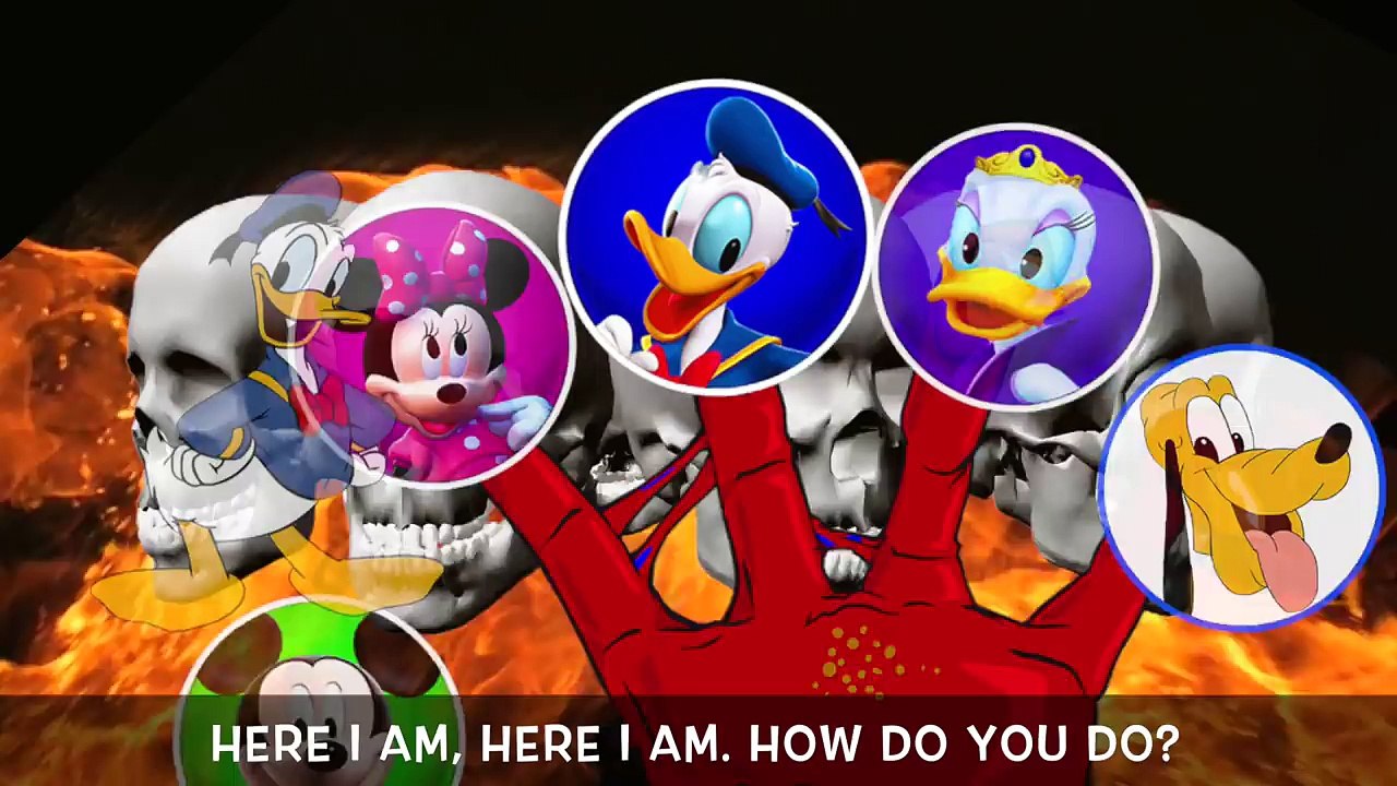 Mickey Mouse Clubhouse Fear House Scary Adventure Finger Family Song!