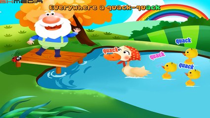 Old Mac Donald lyrics with lead vocal | Nursery Rhymes TV for Kids | Ultra HD 4K Music Video Full