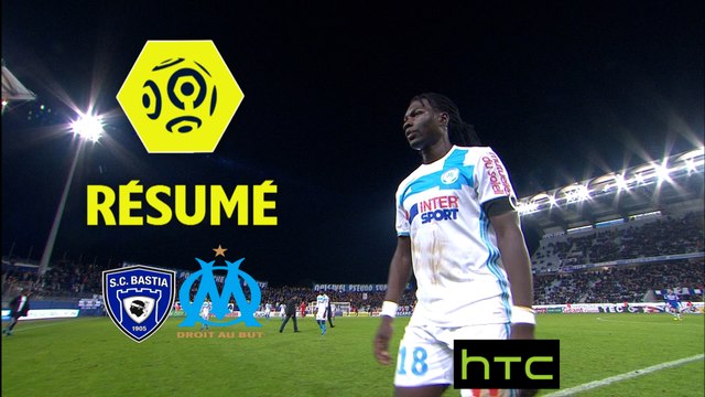 SC Bastia - Olympique de Marseille (1-2) - Résumé - (SCB-OM) / 2016-17