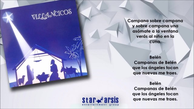 Villancicos Navideños - Campana Sobre Campana (Audio Lyric)
