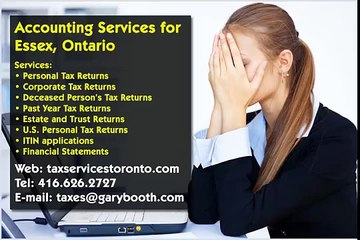 Essex , Accounting Services , 416-626-2727 , taxes@garybooth.com