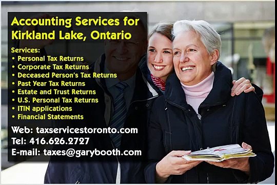 Kirkland Lake , Accounting Services , 416-626-2727, taxes@garybooth.com