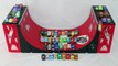 Cars 2 Ramp Halfpipe Disney Cars Micro Drifters Snotrod, DJ, Guido, Mater Stunt Ramp Skateboard GhEg