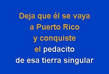 Celia Cruz - La isla del encanto (Karaoke)