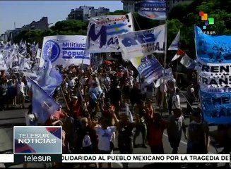 Argentinos marchan por la liberación de Milagro Sala