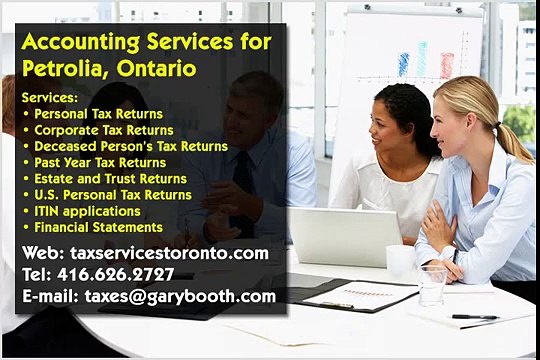Petrolia , Accounting Services , 416-626-2727 , taxes@garybooth.com