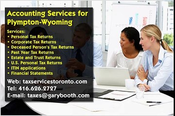 Plympton Wyoming , Accounting Services , 416-626-2727 , taxes@garybooth.com