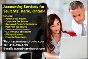Sault Ste. Marie , Accounting Services , 416-626-2727 , taxes@garybooth.com