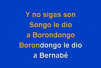 Celia Cruz - Burundanga (Karaoke)