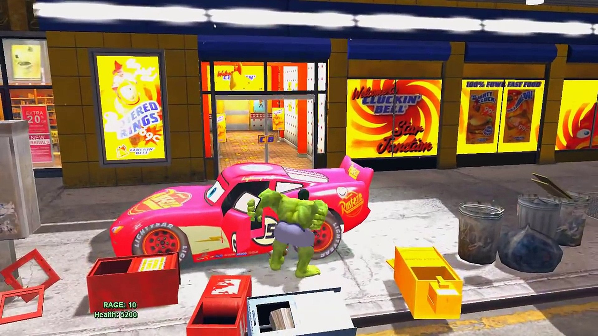 ⁣Monster Trucks for Children CARS HULK for toddlers Nursery Rhymes Songs