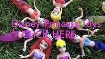 Frozen Elsa & Ariel The Little Mermaid Find a Treasure Toy Mermaids Play Dough Stop Motion Videos