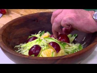 سلطة خضار وفاكهة بالبيض | عماد الخشت